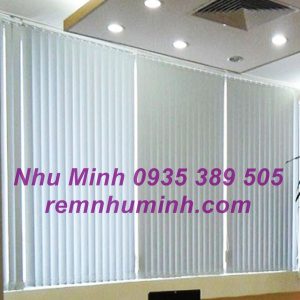Rèm văn phòng tại Đà Nẵng - Rèm lá dọc màu ghi mã A306