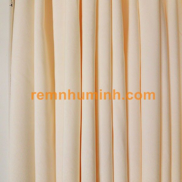 Màn rèm tại Đà nẵng - Rèm vải màu trắng kem