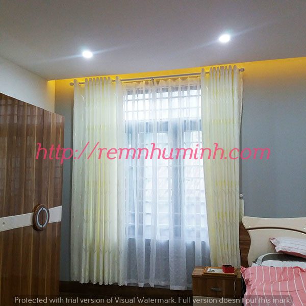 Rèm cửa Đà nẵng - Rèm vải hoa văn sọc tại Đà nẵng
