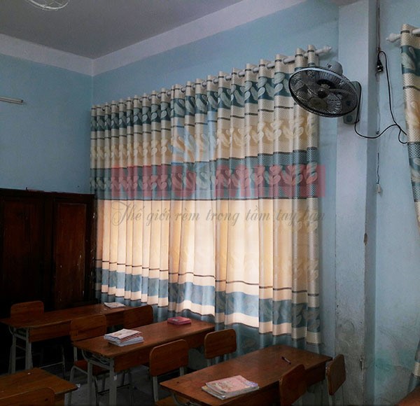 Công trình rèm vải tại trường tiểu học Mai Đăng Chơn - 218 Nguyễn Duy Trinh