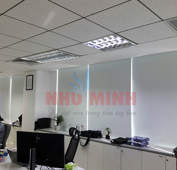 Công trình lắp rèm cuốn cản sáng 100% tại văn phòng Daikin chi nhánh Đà Nẵng