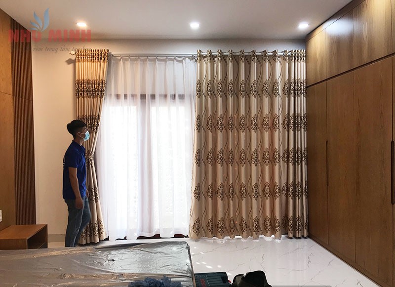 Thi công rèm cửa nhà ở tại Đà Nẵng - Công trình rèm vải tại Hải Châu