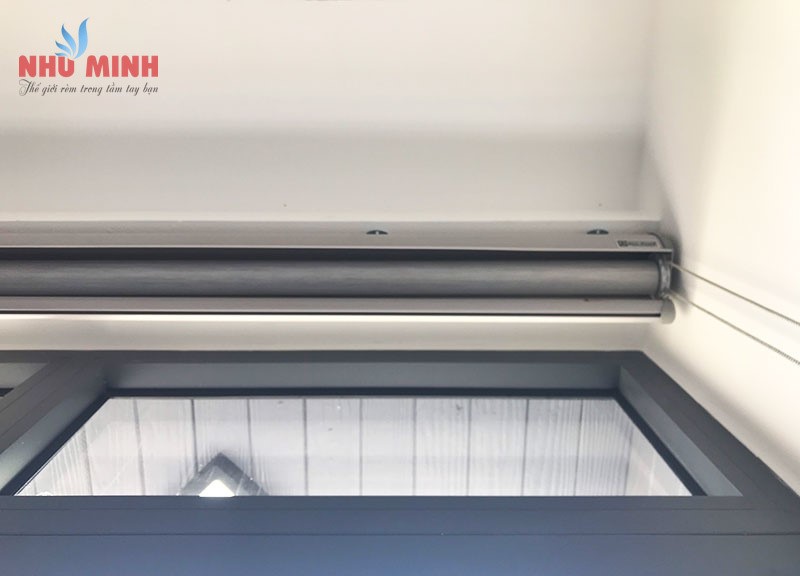 Rèm cuốn cầu vồng tại Đà Nẵng - Rèm cầu vồng màu ghi mã BT12
