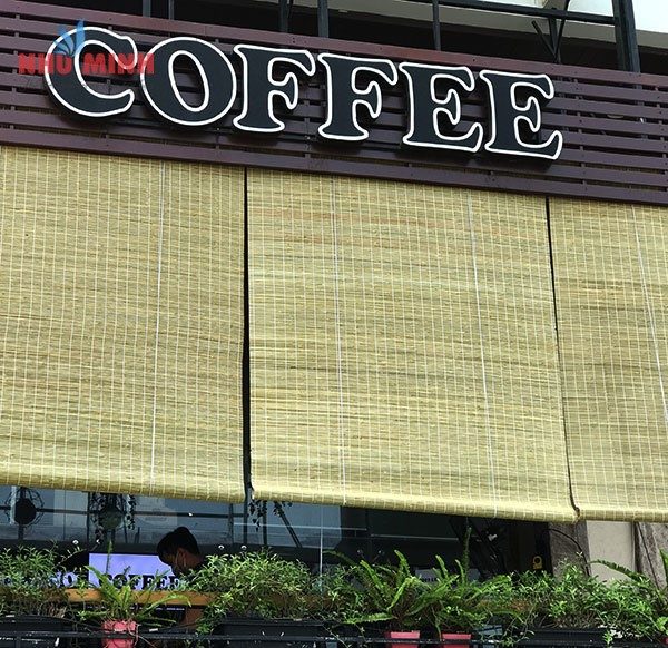 Cảm ơn thương hiệu cà phê Milano đã tin dùng sản phẩm rèm trúc Như Minh.
