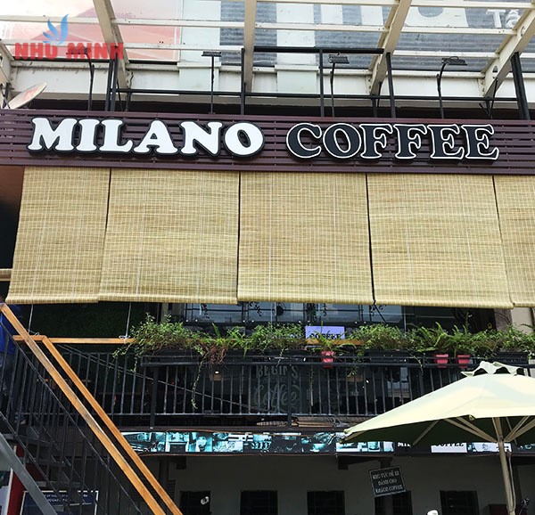 MILANO một thương hiệu cà phê nỗi tiếng.
