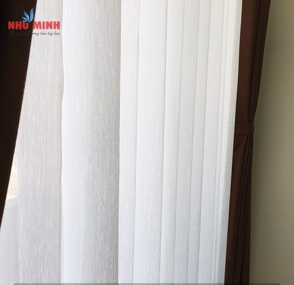 Rèm tự động tại Đà Nẵng - Rèm vải 2 lớp màu đồng mã NM 8503-2