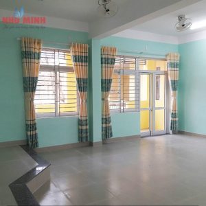 Màn rèm vải giá rẻ tại Đà Nẵng - Mẫu rèm vải hoa văn lắp trường học mã CK8