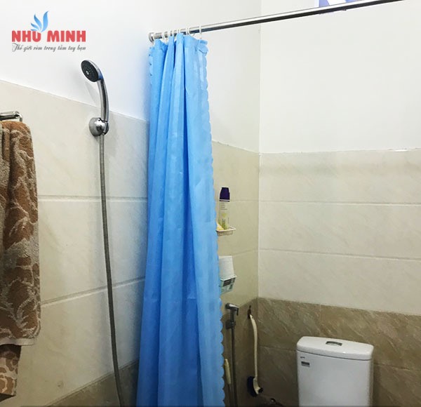 Rèm phòng tắm tại Đà Nẵng - Giải pháp ngăn nước cho phòng tắm