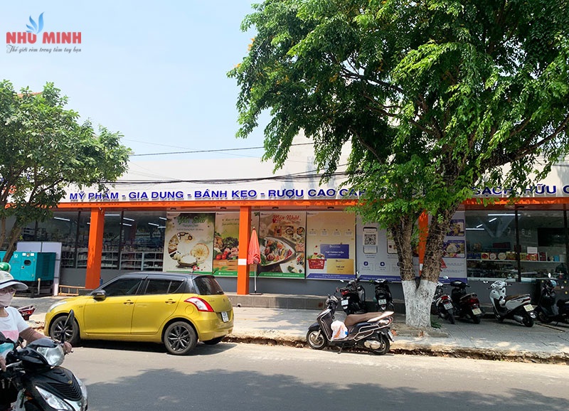 Rèm cuốn in quảng cáo giá rẻ tại Đà Nẵng - Mẫu rèm cuốn in rất nét theo yêu cầu của khách.