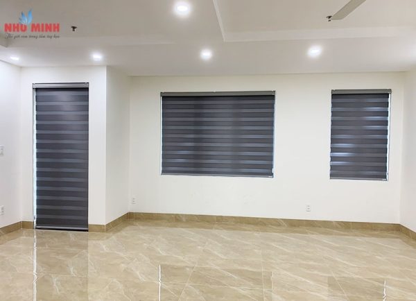 Rèm cầu vồng cao cấp màu ghi tại Đà Nẵng - Mã rèm KA018 phụ kiện màu ghi, giá tốt