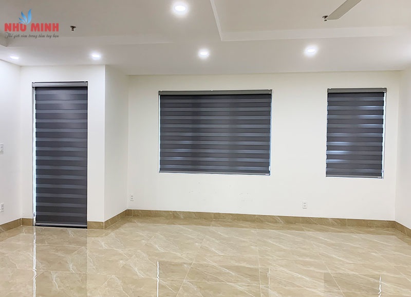 Rèm cầu vồng cao cấp màu ghi tại Đà Nẵng - Mã rèm KA018 phụ kiện màu ghi, giá tốt