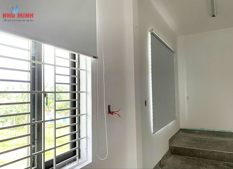 Như Minh thi công rèm cuốn tại Trường tiểu học Nguyễn Công Sáu - Đại Lộc