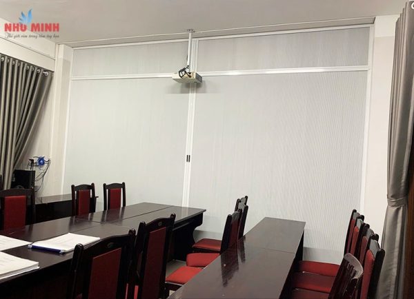 Vách tổ ong ngăn lạnh điều hòa tại Đà Nẵng - Mẫu vách màu trắng mã 003