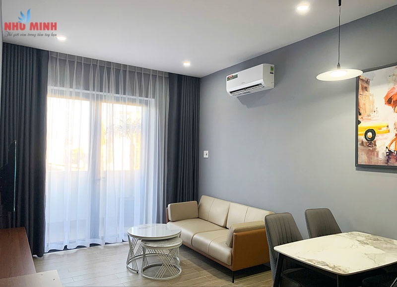 Như Minh thi công rèm vải 2 lớp cho căn hộ cao cấp 5 tầng địa chỉ 8 Nguyễn Bá Lân