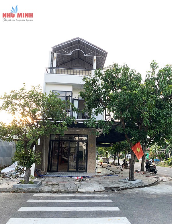 Như Minh thi công rèm vải 2 lớp nhà ở tại Hòa Quý Đà Nẵng