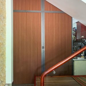 Sản xuất vách rèm tổ ong giá rẻ tại Đà Nẵng - Vách rèm tổ ong màu nâu Như Minh mã MN004