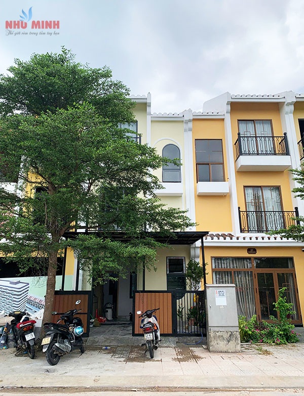 Như Minh thi công rèm tại shophouse khu đô thị Nam Hội An City