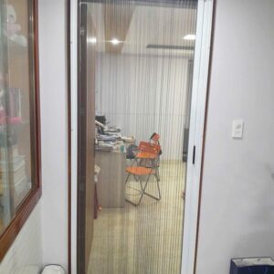 Cửa lưới chống muỗi khung nhôm trắng lắp cửa đi tại Đà Nẵng