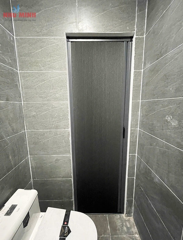 Rèm tổ ong lắp cửa phòng ngủ, phòng tắm tại Đà Nẵng - Ưu điểm xếp gọn, tiết kiệm không gian.