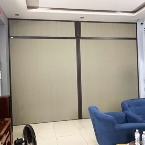 Vách ngăn tổ ong Đà Nẵng - Mẫu vách ngăn tổ ong màu xám xanh mã NM006